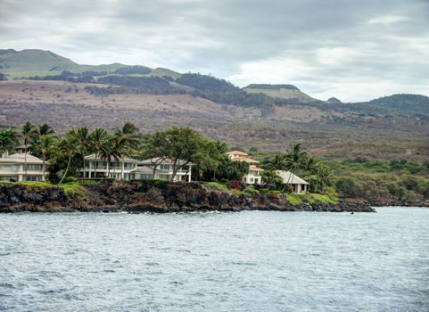 Waterfront home on the coast of Maui, Hawaii