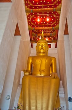 Buddha statue in the temple