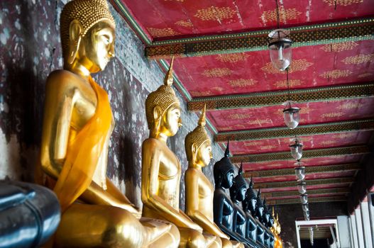 Buddha statue in the temple