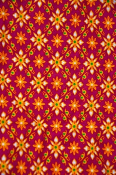 Thai silk fabric texture background