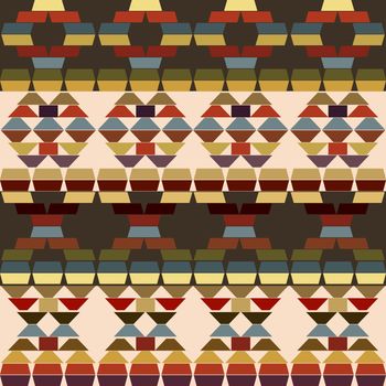 Ethnic motifs background made of stripes