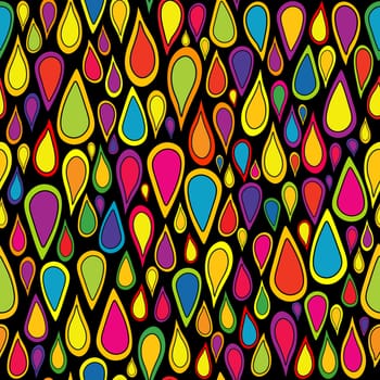 Colored background seamless pattern