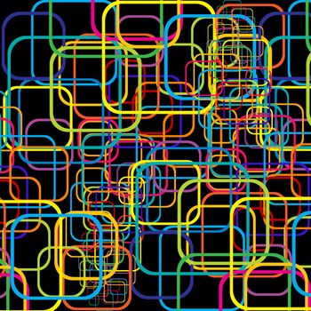 Abstract background with squares