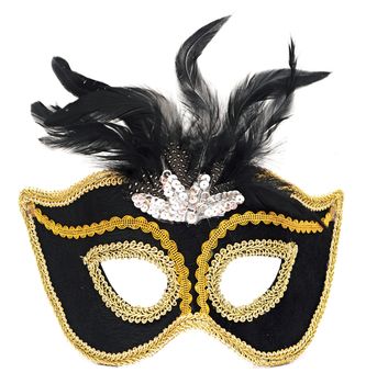 Carnival mask isolated on white background 