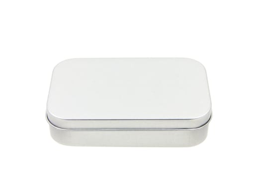 A rectangular aluminum closed case