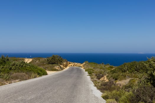 Mediterranean sea from the island of Kos, Greece