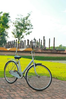 A bicycle in Sukhothai historical park, Thailand
