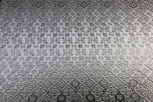 White glass pattern, thai art style