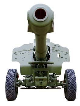 artillery howitzer stem forward closeup