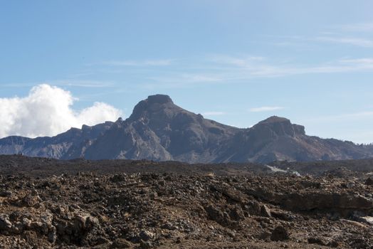 vulcano on the spanish island tenerife
