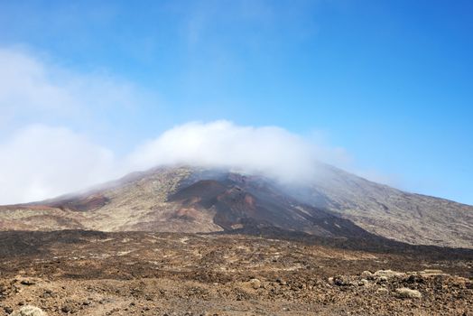 vulcano on the spanish island tenerife