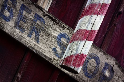 An old western town in California.