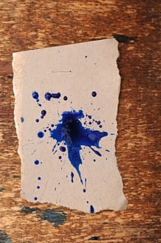 Ink splashes