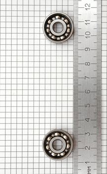 metall ball bearings - industrial design 