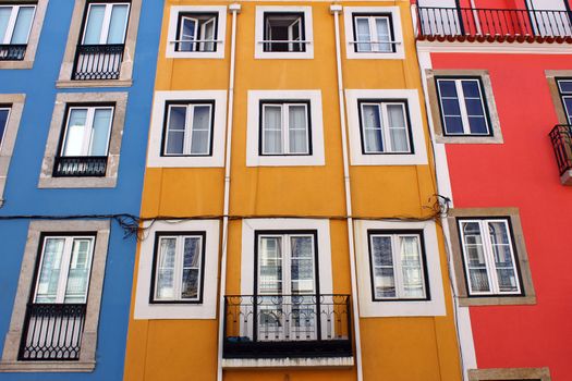 Detail of an old building at Lisbon, Portugal