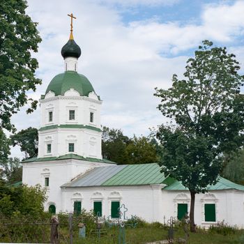The Church of the life-giving Trinity in Balakhna, Russia, Nizhny Novgorod region