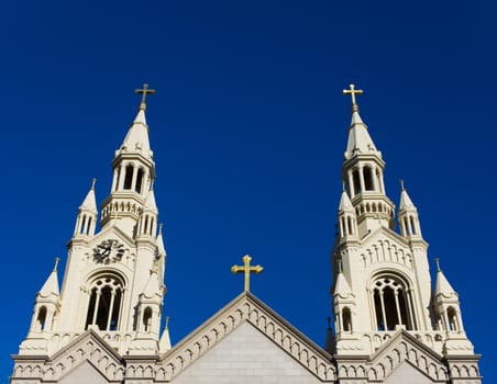 Saints Peter and Paul Church in San Francisco, USA