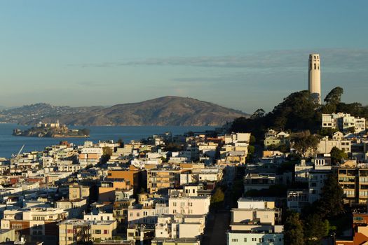 Coit Tower on Telegraph Hill