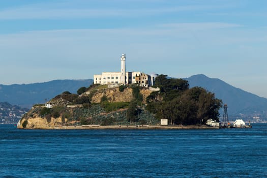 Alcatraz Island in San Francisco, USA