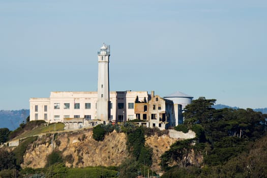 Alcatraz Island in San Francisco, USA