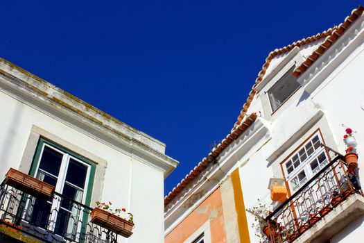 Lisbon typical buildings