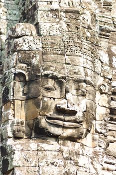 Bayons Angor-Wat-Cambodia