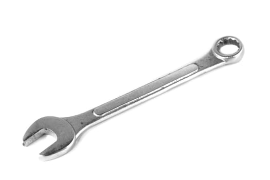 an isolate wrench on a white background