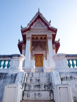 Wat Phra Kaew in Khao Wang(Phra Nakhon Khiri Historical Park, Holy City Hill), Old King Palace ,Petchaburi, Thailand
