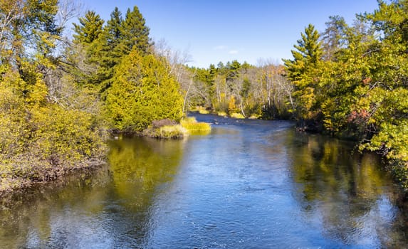 Namekagon River at Groats Landing near Hayward, Wisconsin