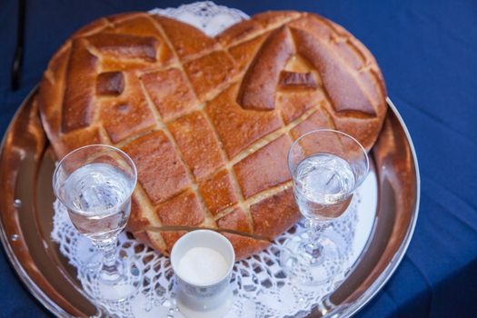 Bread and salt is a Polish welcome greeting ceremony.