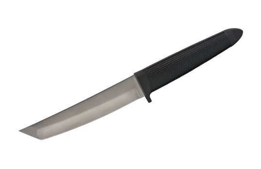 Tanto combat knife isolated on white background