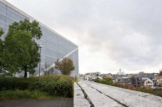 Sayamaike Historical Museum, Osaka, Japan, The Sayamaike was constructed as an agricultural reservoir for flood control measures but was remodelled into a flood control dam.  