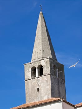  old basilica in Porec Croatia