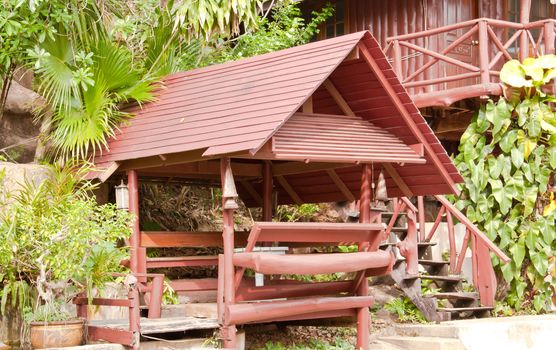 Small house used as a retreat for relaxation.