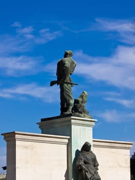 monument for a seccond world war hero