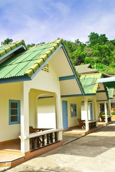 Beach house for one. In the south of Thailand.