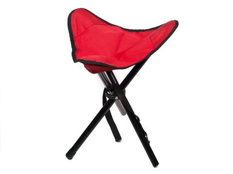 tripod hunting stool isolated on white background