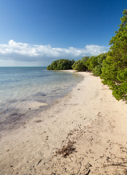 Anne's Beach by roadside in Florida Keys by Route 1 Overseas Highway