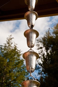 Metal rain catcher