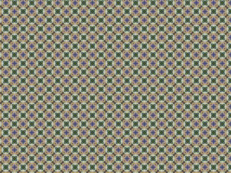 Vintage shabby background with classy patterns. Geometric or floral pattern on paper texture in grunge style.