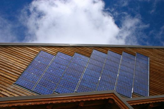 Solar Energy at the top of the Pic Blanc (Alpe d'Huez)