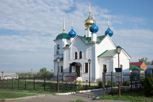 The Church Of The Intercession Of The Mother Of God. City of Lukoyanov. Russia