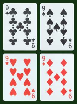 Playing cards - Nine