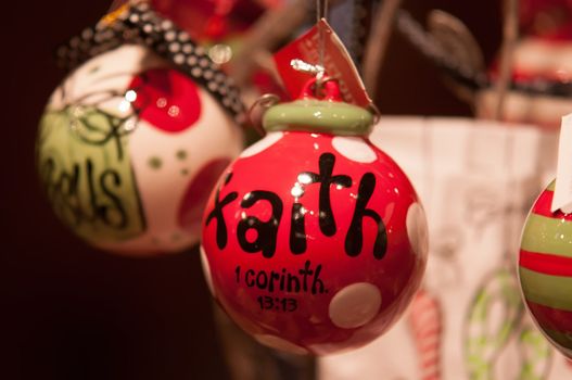 faith christmas decorations