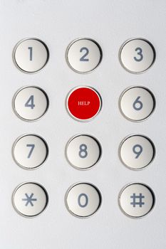 Background of securityl numeric pad