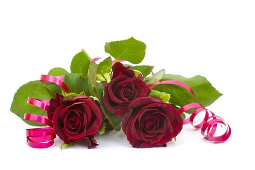 bouquet of red roses