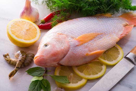 Freshness reddens the Nile Tilapia fish (Oreochromis niloticus)