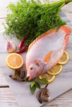 Freshness reddens the Nile Tilapia fish (Oreochromis niloticus)