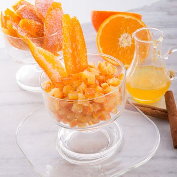 home-made  orange syrup