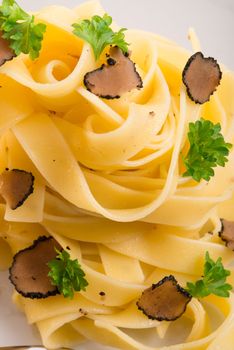 tagliatelle with summer truffle